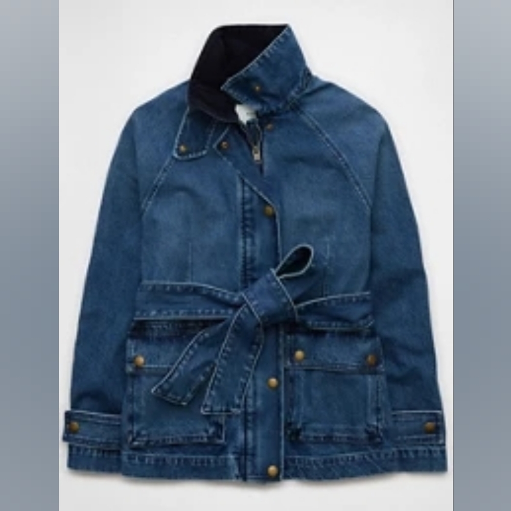 American Eagle Outfitters Blue Jean Jacket